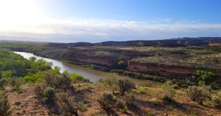 Colorado river overlook